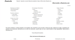 Desktop Screenshot of damisela.com