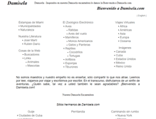 Tablet Screenshot of damisela.com